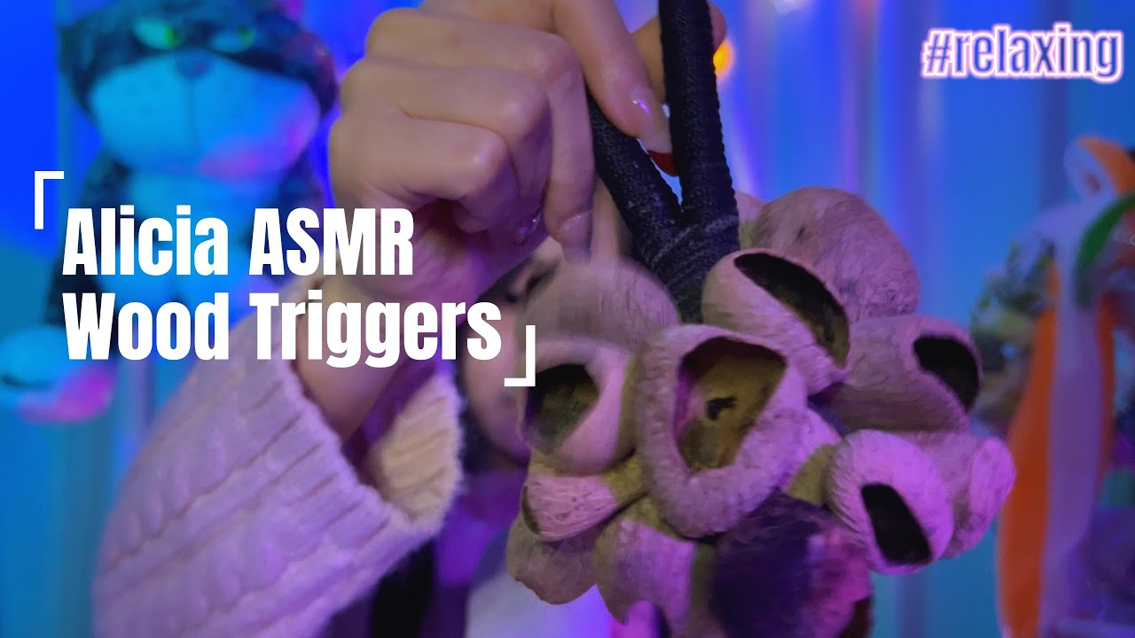 Wood Triggers ASMR#asmrsounds #asmrvideo