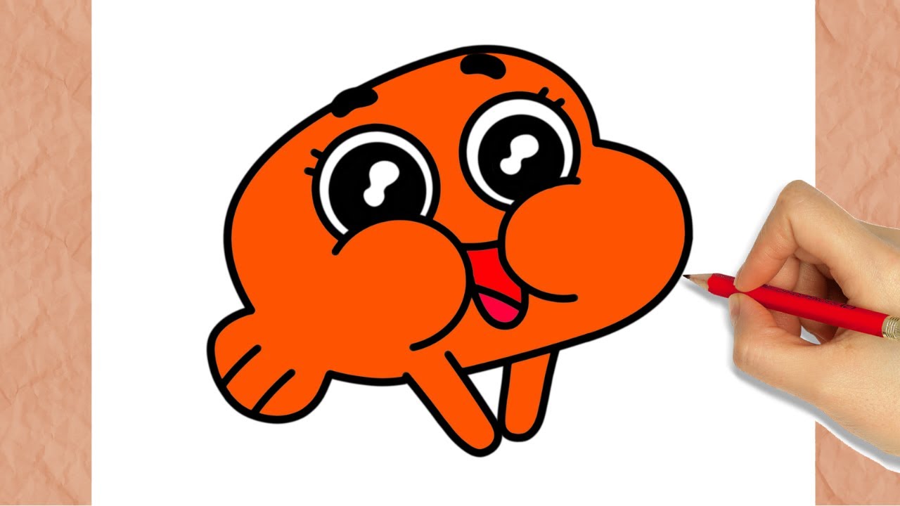 como-desenhar-o-darwin-i-o-incr-vel-mundo-de-gumball-youtube