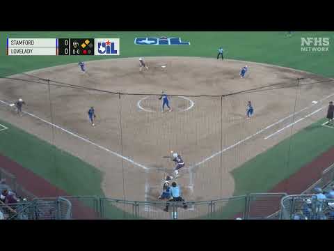 Lovelady High School Scores Off a Bunt Hit in the UIL Softball Semifinals