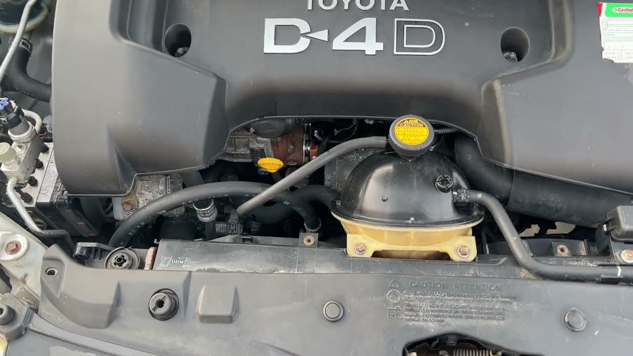 Toyota Corolla Verso 2003 Diesel 2.0 66KW 1CDFTV ENGINE AND ALL SPARE PARTS