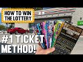 How to Win the Lottery 💰 #1 TICKET METHOD 🔴 Fixin To Scratch