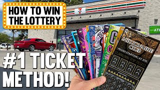 How to Win the Lottery  #1 TICKET METHOD  Fixin To Scratch