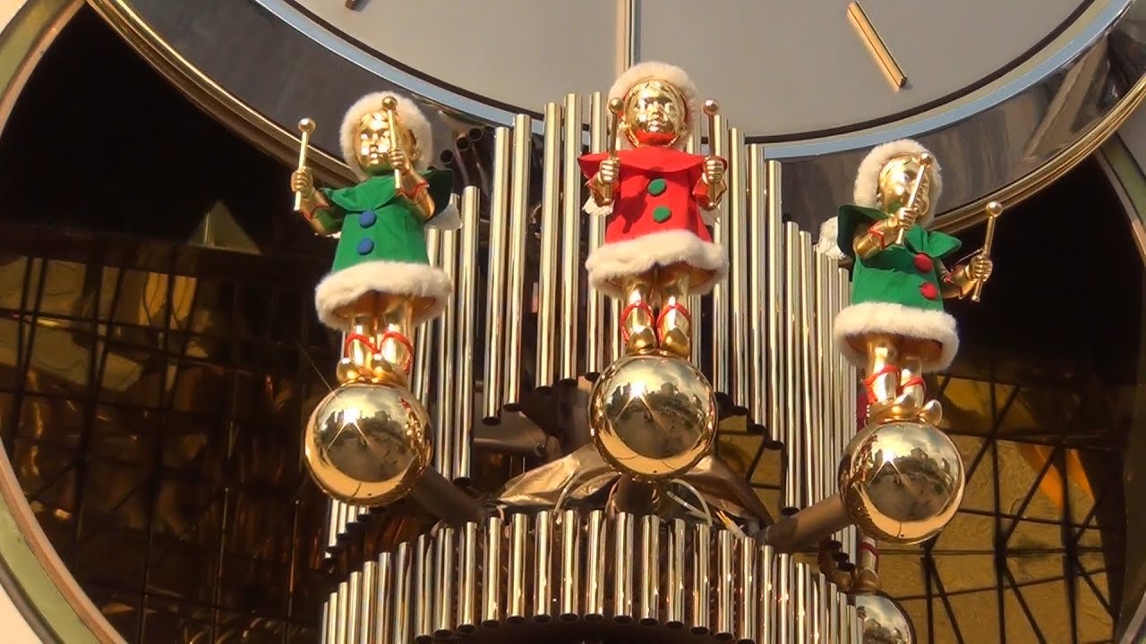 有楽町マリオン　からくり時計「マリオン・クロック」（クリスマスVer.）～１
