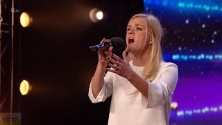 Britain's Got Talent 2016 S10E05 Rachael Wooding Beautiful Singer Fights Through Her Nerves Full Aud