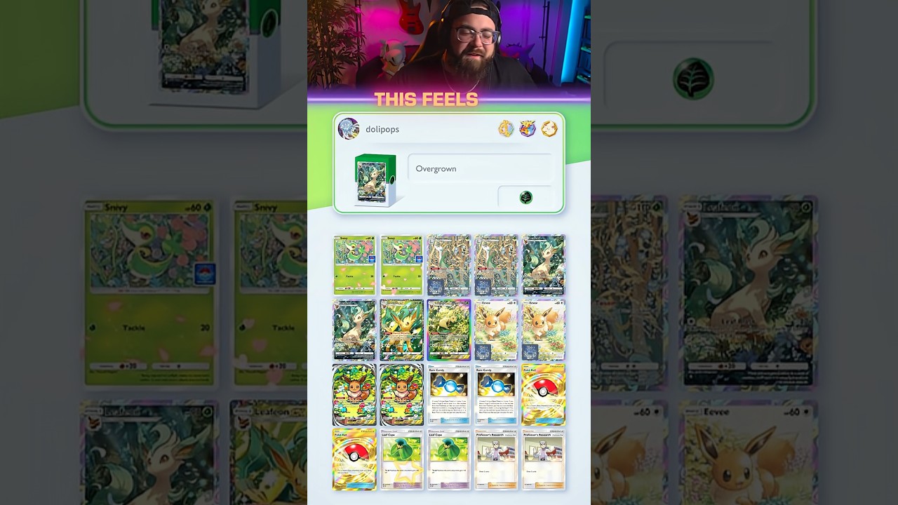 This Leafeon Deck SNOWBALLS Like Crazy