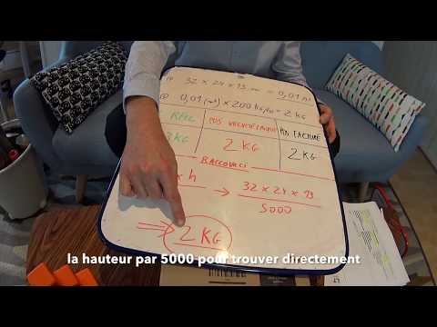 Vidéo: Comment Calculer Le Poids Volumétrique