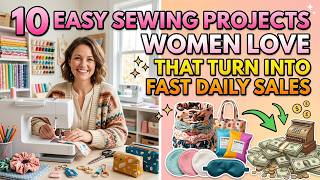 10 Easy Sewing Projects Women Love That Turn Into Fast Daily Sales