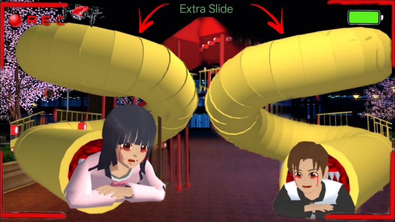 Yuta Mio P@nicked Recorded a Mysterious Extra Slide in Front of Home girl 😱| SAKURA School Simulator