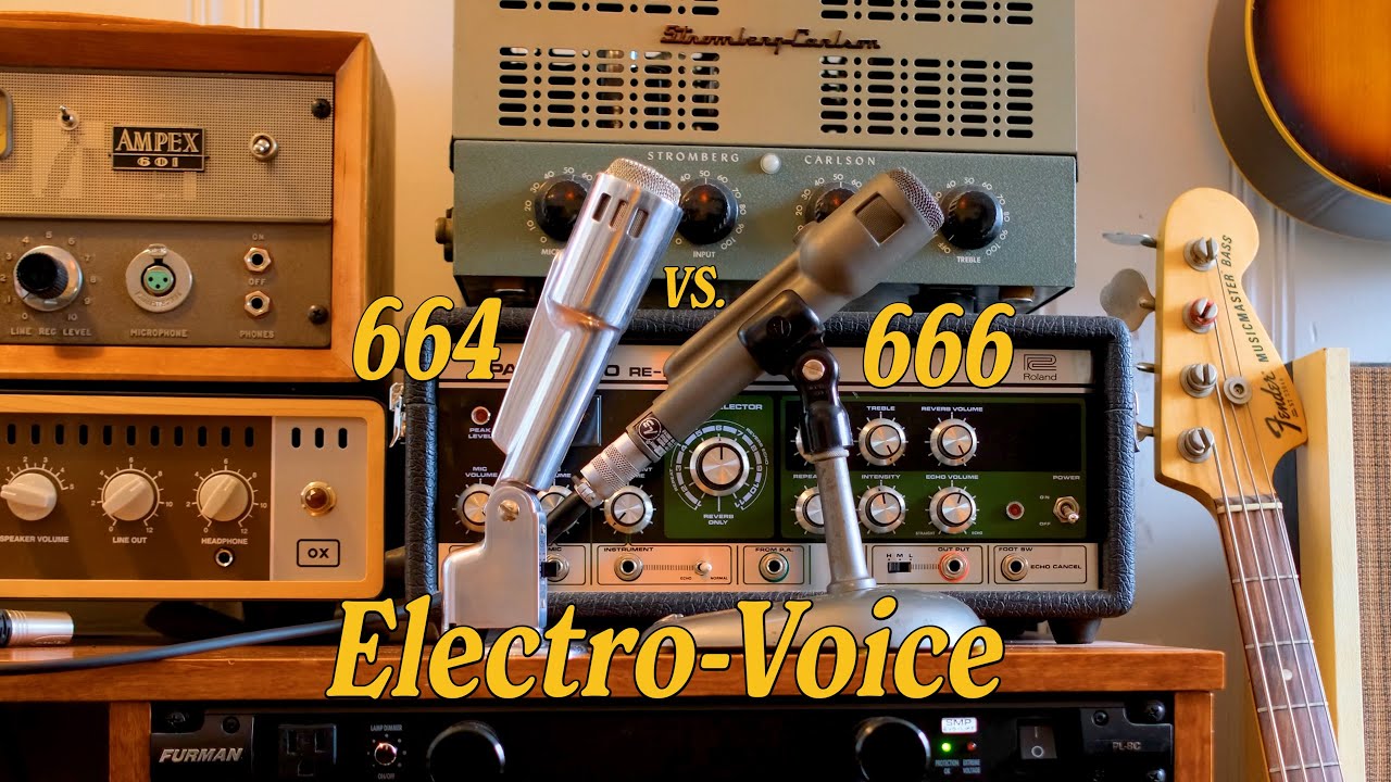 The Electro-Voice 664 Vs. 666 - YouTube