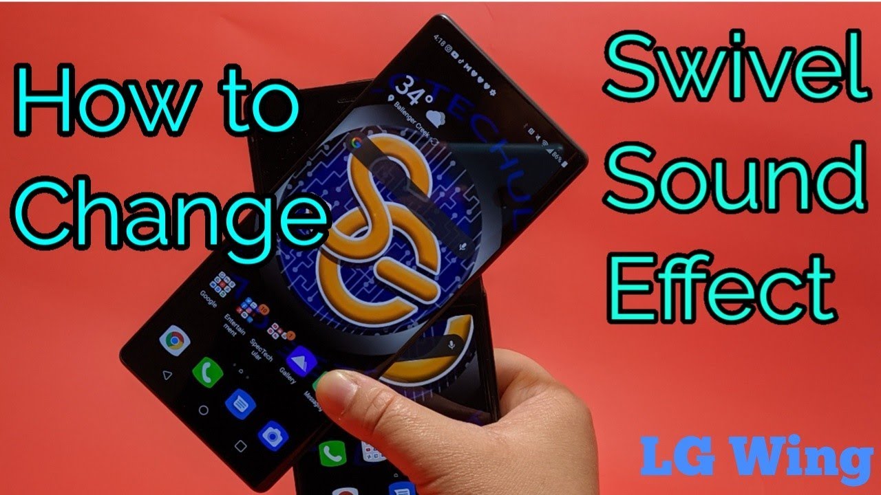 How to Change the LG Wing Swivel Sound Effect