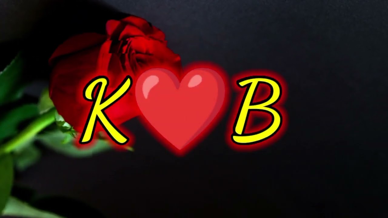 K love B 💕 letter whatsapp status video download