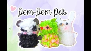 Making Klutz Advanced Pom Pom Pets Youtube