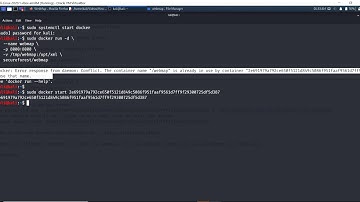How to restart docker after first installation