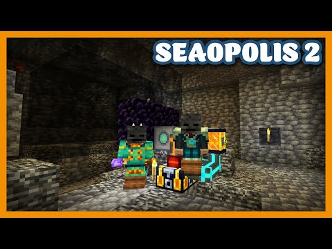 Seaopolis 2 | Shield Generator Wither Farm! w/@MischiefofMice| E19 | 1.19.2 Modpack @ectorvynk