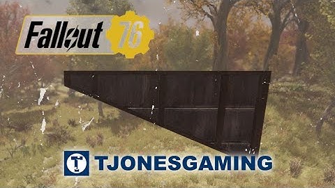 Floating Top Arch / Fascia (Upside down triangle), Exploit, Glitch, How to, Tutorial - Fallout 76