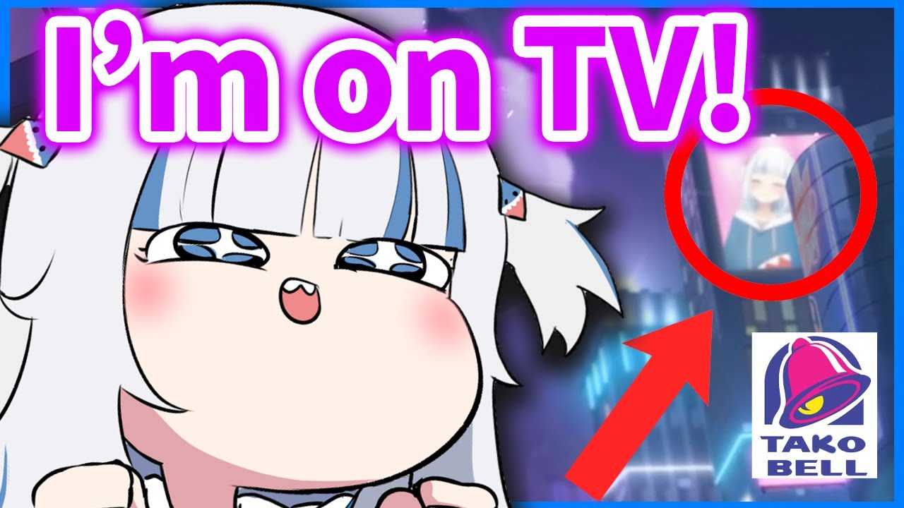 How Gura auditioned for her Role in the Taco Bell Commercial【HololiveEN】