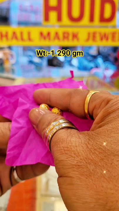 Daily wear Gold Tops Earrings design ✨️ #gold #goldjewellery #shortvideo #viral #shorts
