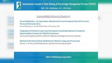 International Journal of Data Mining & Knowledge Management Process ( IJDKP )