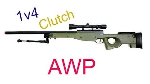 CSGO Competitive {1v4 clutch montage} Mirage