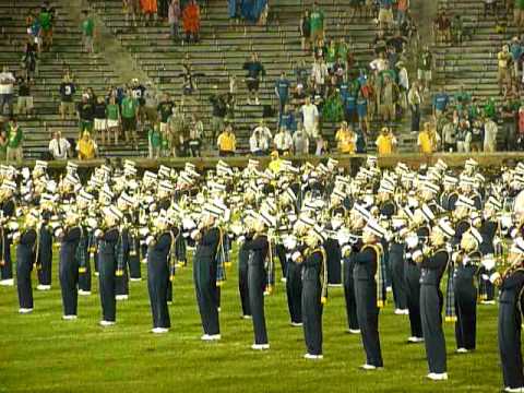tempo for notre dame victory march