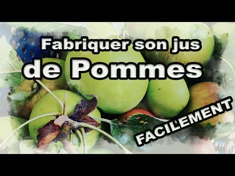 Vidéo: Comment Faire Du Jus De Pomme En Conserve