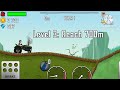 Hill climb racing gaming biru k