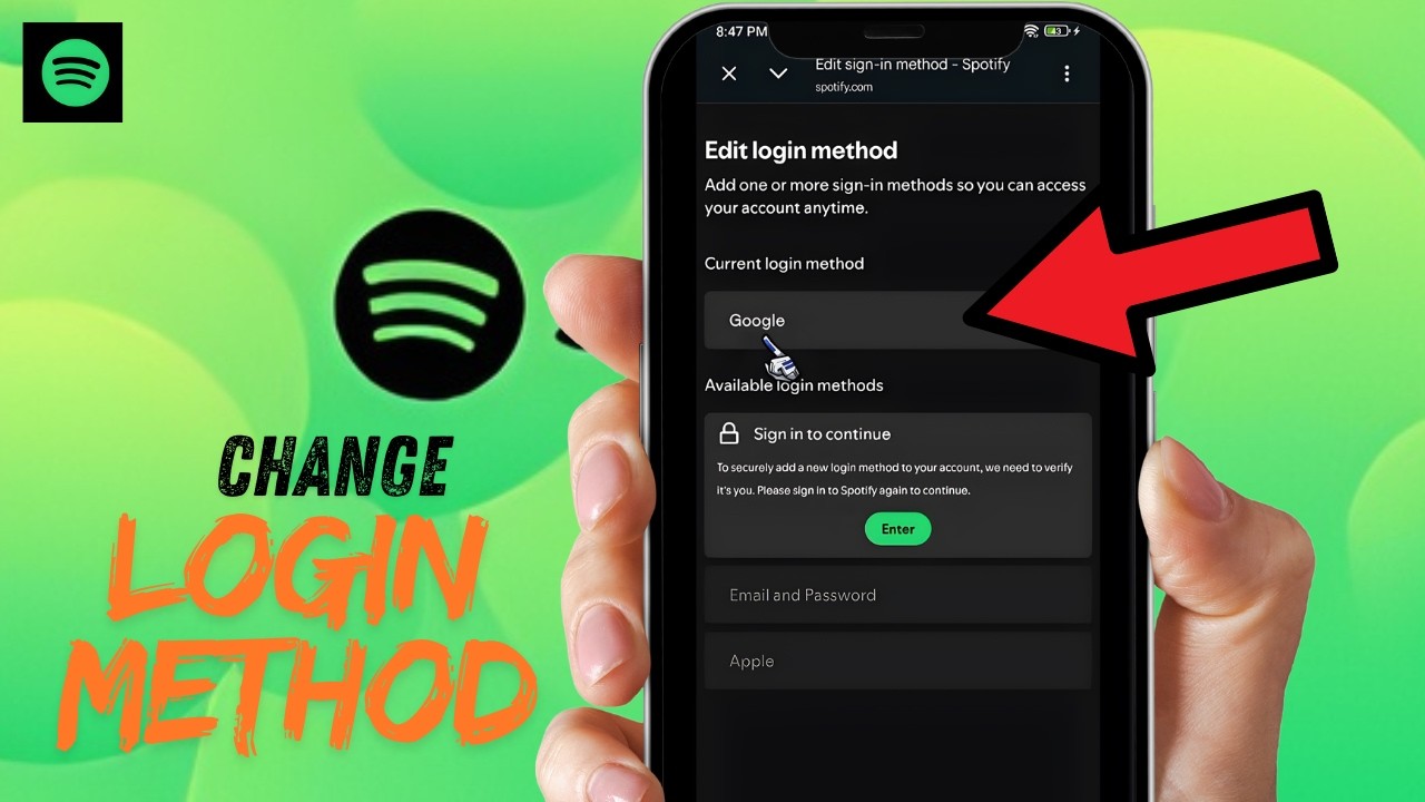 How to Change Login Method on Spotify (Step-by-Step Guide) - YouTube