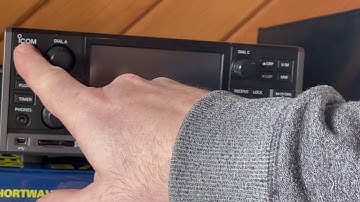 ICOM IC-R8600 afternoon band scan