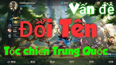 Về vấn đề cách đổi tên trong Lmht Tốc chiến Trung Quốc   Lol Wild rift China