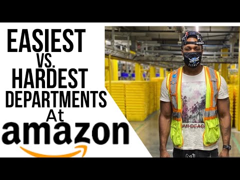 Working At Amazon | Easiest Vs. Hardest Departments