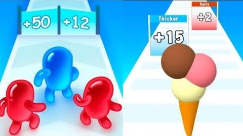 Ice Cream vs Join Blob Clash Satisfying ASMR gameplay walkthrough gameplay android ios