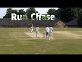 Run chase  cricket action as palmers 1st xi play scaynes hill cc