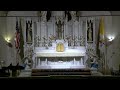 Holy mass 12823  feast of the immaculate conception evening mass