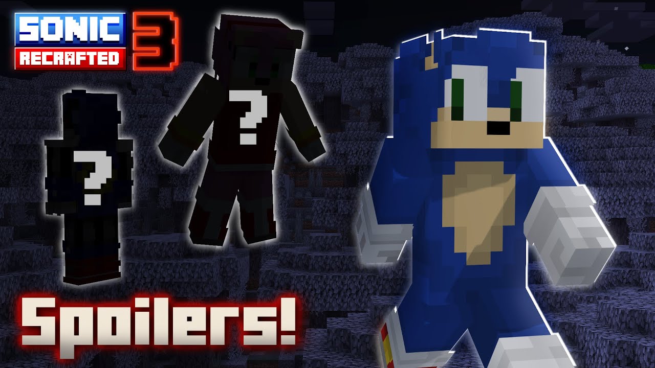 Sonic Movie 3 Post Credit Scene in Minecraft! (Sonic Recrafted 3) - RECRAFTED STUDIOS