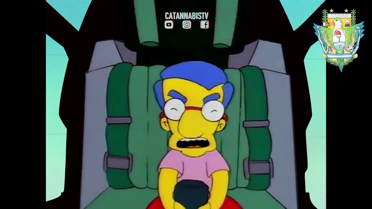 Milhouse pilotea la Unidad 00