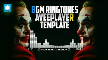 Bgm ringtones template free download || How to create Aveeplayer template || Tech trend creation