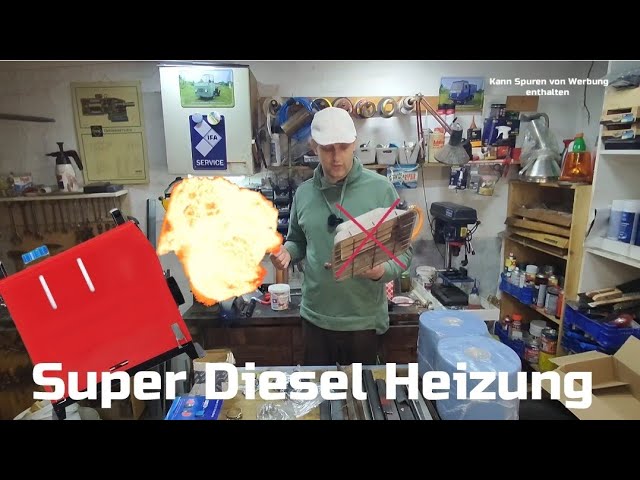 Diesel Standheizung / Endlich eine Warme 🔥 Werkstatt mit China Heizung /  Mein Multicar Channel 