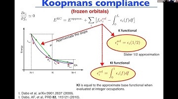 QE tutorial 2022 - Koopmans: Connection with the spectral potential - Andrea Ferretti