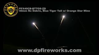 PFX40CB BTTOS ZD - Combo - 40mm Blue Tiger Tail w/ Orange Star Mine (No Debris）