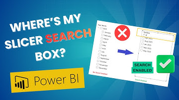 Power BI Tips: Why Your Slicer Search Is Missing & How to Bring It Back