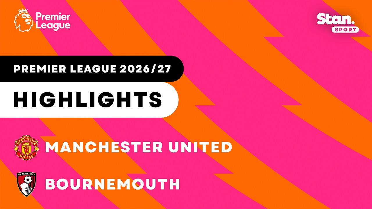 Manchester United v Bournemouth | Highlights | Premier League 2026/27