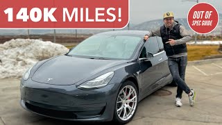 This Tesla Model 3 Has 142,000 Miles And Its Still Doing Great!