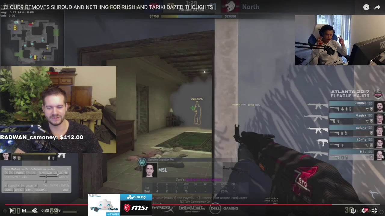 Stew's thoughts on Steel and Tarik