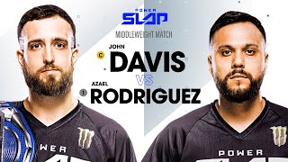 Power Slap 5 Middleweight Title Match | John Davis vs Azael Rodriguez