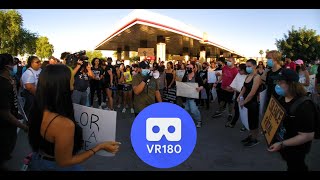 This episode of watch in vr takes us to downtown gilbert arizona on
march 6th, 2020. we marched from the dirt parking lot police station,
kneeled with...