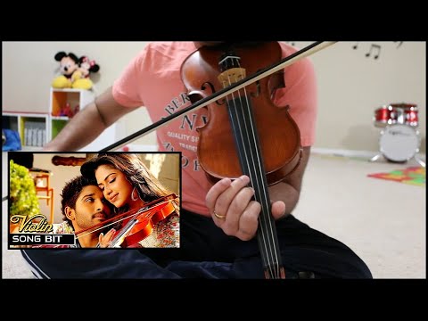 Iddarammayilatho  Romeo and Juliet  Violin Bit  Notes in description section