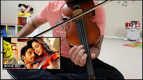 Iddarammayilatho | Romeo and Juliet | Violin Bit | Notes in description section