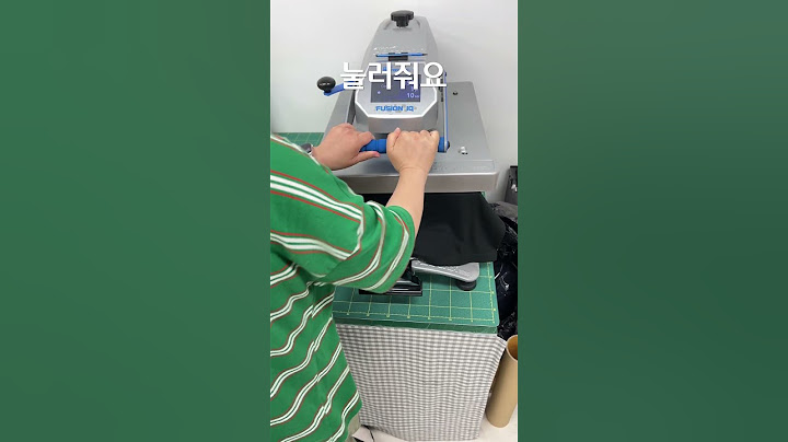 집에 있는 프린터로 나만의 티셔츠 만들어 입기