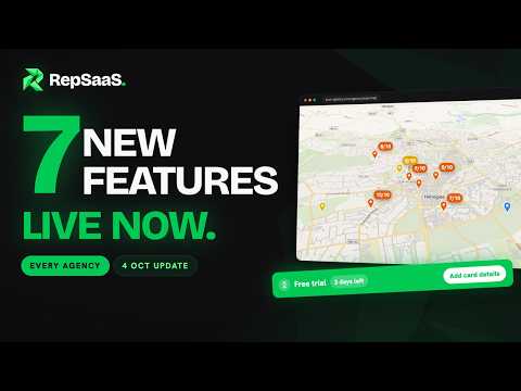 7 New Features for Every Agency — RepSaaS Update, 4 October 2026