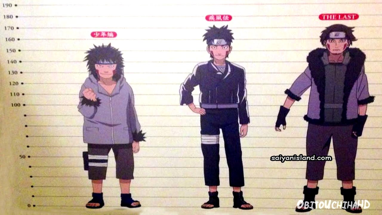 Naruto Height Chart